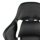 drejelig gamingstol PVC hvid