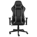 drejelig gamingstol PVC grå