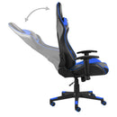 drejelig gamingstol PVC blå