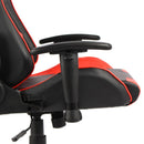 drejelig gamingstol PVC rød