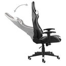 drejelig gamingstol PVC hvid