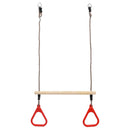 trapezgynge med ringe