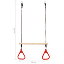 trapezgynge med ringe