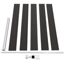 hegnspanel 175x105 cm WPC sort