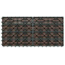 Terrasse Flise 6 pcs Brun 60 x 30 cm WPC