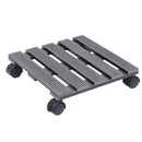 plantevogne 2 stk. 30x30x7,5 WPC grå