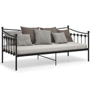 sengestel til sovesofa 90x200 cm metal sort