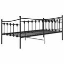 sengestel til sovesofa 90x200 cm metal sort