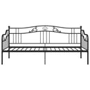 sengestel til sovesofa 90x200 cm metal sort