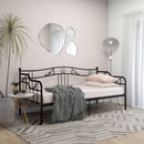 sengestel til sovesofa 90x200 cm metal sort
