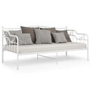 sengestel til sovesofa 90x200 cm metal hvid