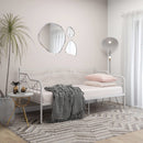 sengestel til sovesofa 90x200 cm metal hvid
