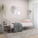 sengestel til sovesofa 90x200 cm metal hvid