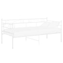 sengestel til sovesofa 90x200 cm metal hvid