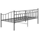 sengestel til sovesofa 90x200 cm metal sort