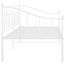 sengestel til sovesofa 90x200 cm metal hvid