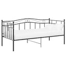 sengestel til sovesofa 90x200 cm metal sort