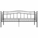 sengestel til sovesofa 90x200 cm metal sort