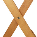 foldbart havebord 90x90x75 cm massivt akacietræ