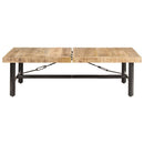 sofabord 142x90x42 cm massivt mangotræ