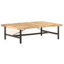 sofabord 142x90x42 cm massivt mangotræ