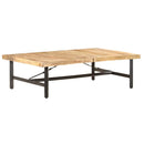 sofabord 142x90x42 cm massivt mangotræ