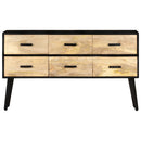 skænk 110x33x64 cm massivt mangotræ