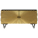 tv-skab 90x30x45 cm massivt mangotræ