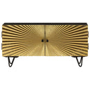 tv-skab 90x30x45 cm massivt mangotræ