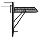 altanbord 60x40 cm stål sort