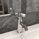 vandhane til badeværelseshåndvask 130x180 mm kromfinish