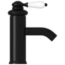 vandhane til badeværelseshåndvask 130x180 mm sort