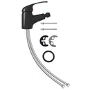 blandingsbatteri til bidet 13x12 cm sort
