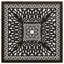 havebord 90x90x73 cm støbt aluminium bronzefarvet