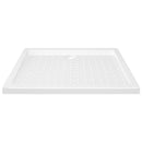 brusekar med dupper 90x70x4 cm ABS hvid