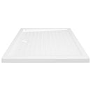brusekar med dupper 80x100x4 cm ABS hvid