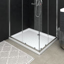 brusekar med dupper 80x100x4 cm ABS hvid