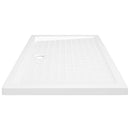 brusekar med dupper 70x100x4 cm ABS hvid