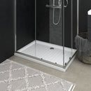 brusekar med dupper 70x100x4 cm ABS hvid