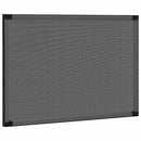 udvideligt insektnet til vinduer (75-143)x50 cm antracitgrå