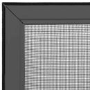 udvideligt insektnet til vinduer (75-143)x50 cm antracitgrå