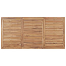 havebord 180x90x77 cm massivt teaktræ