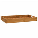 serveringsbakke 60x35 cm massivt teaktræ