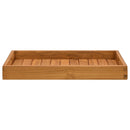 serveringsbakke 60x35 cm massivt teaktræ