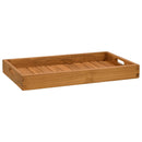 serveringsbakke 60x35 cm massivt teaktræ