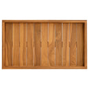 serveringsbakke 60x35 cm massivt teaktræ