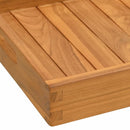 serveringsbakke 60x35 cm massivt teaktræ