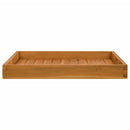 serveringsbakke 60x60 cm massivt teaktræ