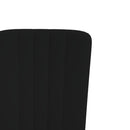 spisebordsstole 4 stk. velour sort