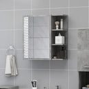 badeværelsesskab spejl 62,5x20,5x64 cm konstrueret træ betongrå